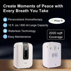 Scent Tech app control for iOS and Android via Bluetooth
