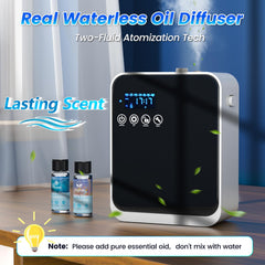 Waterless diffuser black side profile