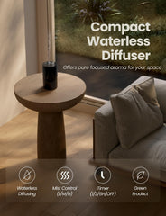 Waterless diffuser Black side profile