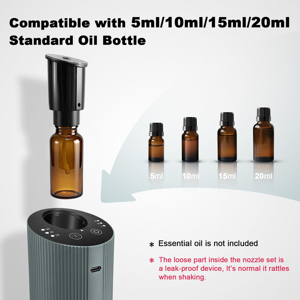 Portable car diffuser in cupholder