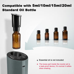 Portable car diffuser in cupholder
