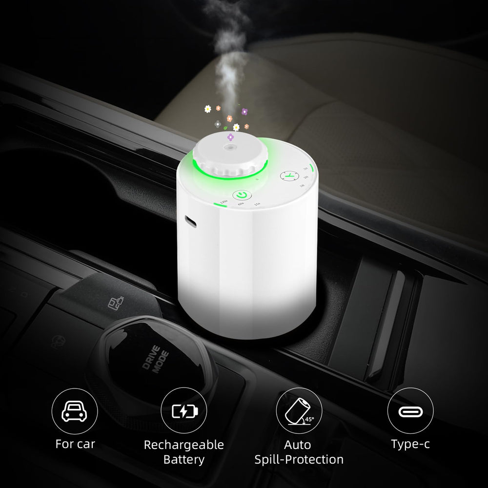 Diffuser displaying 7 LED colors