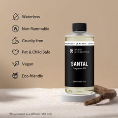 Waterless diffuser-compatible oil for home or office