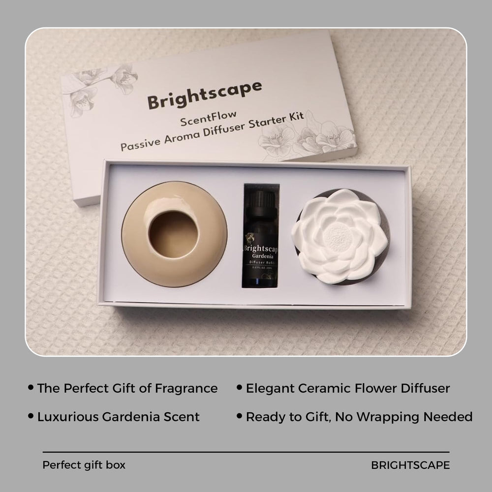 Waterless diffusion without heat for home fragrance