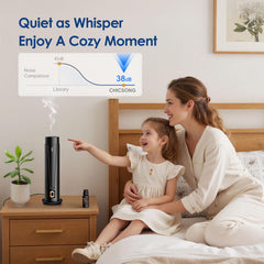Remote control and diffuser with LED light