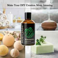 Diffuser setup using watermelon fragrance oil