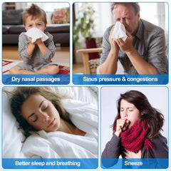 Waterpulse packets designed for compatibility with various nasal irrigation systems.