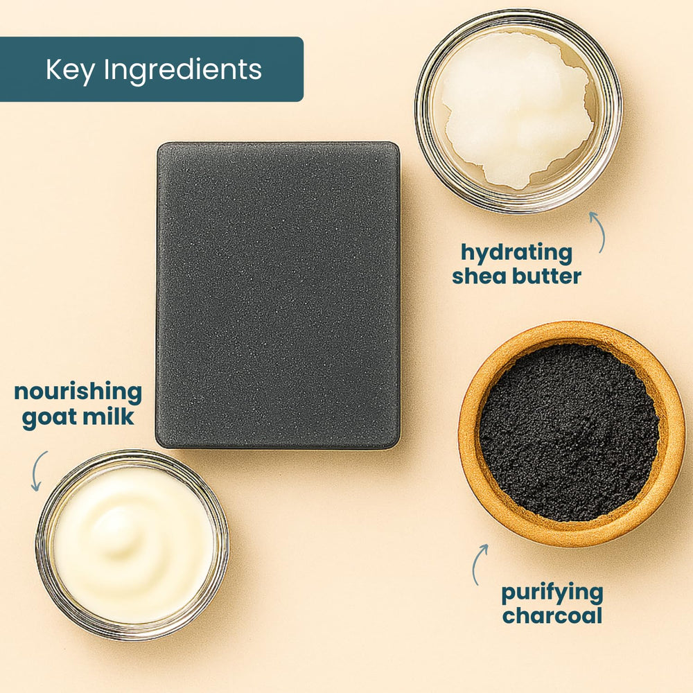 Way Natural soap lather demonstrating gentle cleansing for sensitive skin