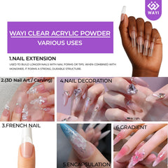 WAYI durable nail file for refining shape and finishing touch