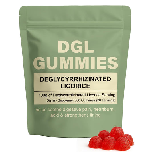 WDVNEX DGL Gummies Berry Flavor bottle – front view