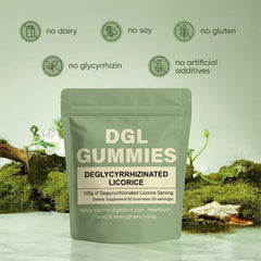 Gluten-free WDVNEX DGL Gummies with licorice root extract