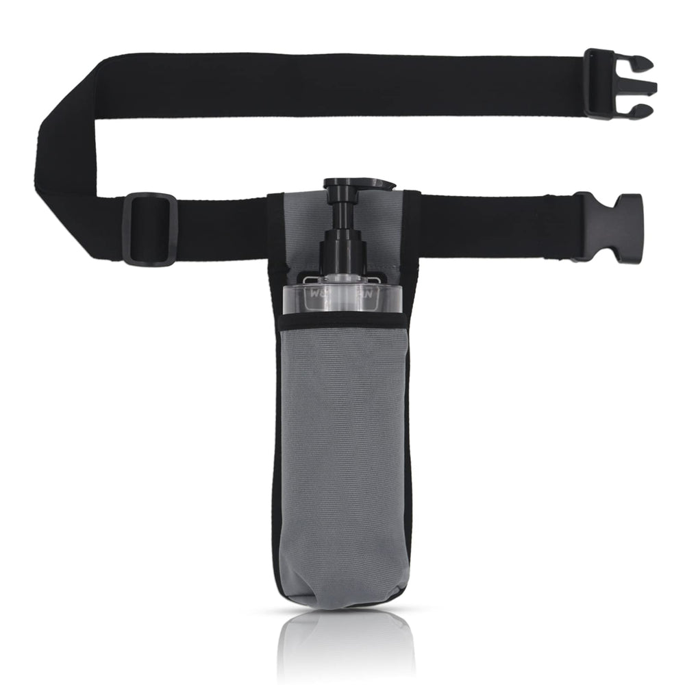 WEARWAN Massage Oil Holster worn at waist with adjustable strap