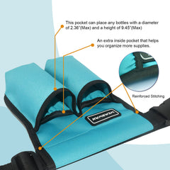 Adjustable waist strap extended to 47 inches