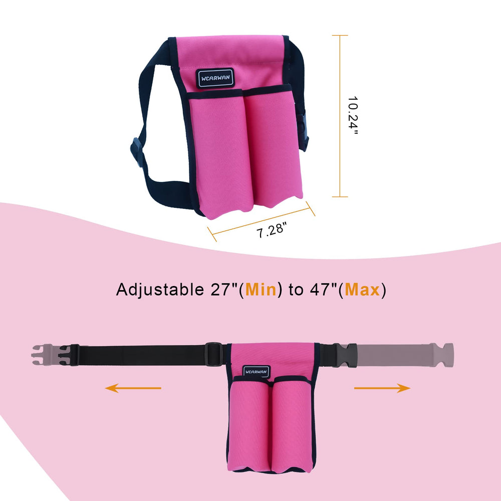 Inside pockets view of Wearwan Holster showing organization pockets