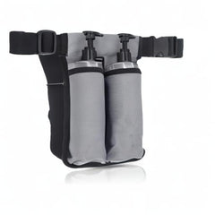 Bag-only gray 2B holster shown, bottle not included