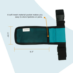 Inside pocket of WEARWAN massage oil holster for organization