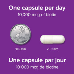 Dietary supplements showcasing Biotin product
