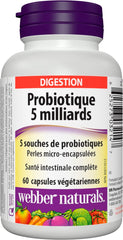 Webber Naturals Complete Probiotic bottle - front
