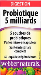 Webber Naturals Complete Probiotic digestive health concept image