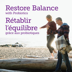 Nutrition facts panel for Webber Naturals Complete Probiotic