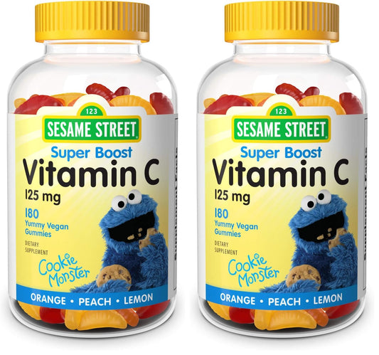 Webber Naturals Sesame Street Vitamin C Gummies for Kids 2+ bottle