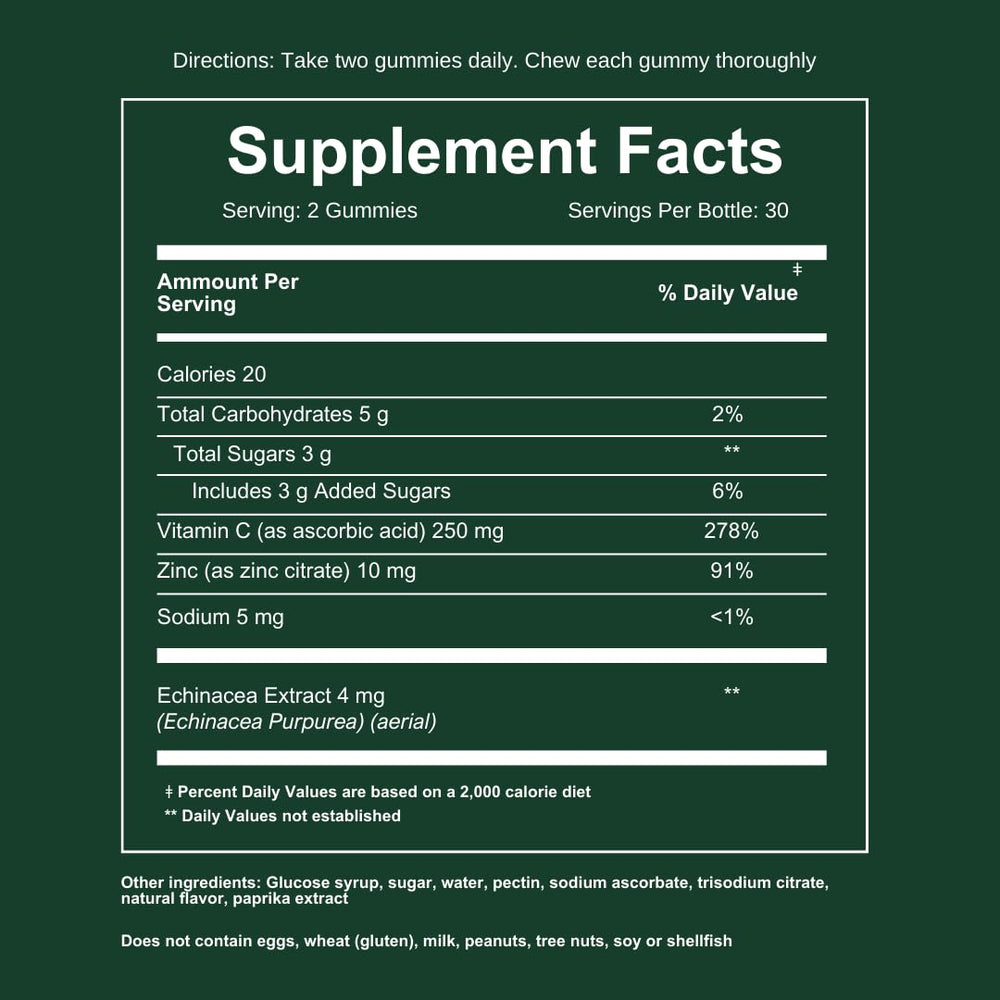 WEEM Immune Support Gummies suitable for kids and adults