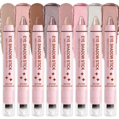 WEEMAY 8 Colors Cream Eyeshadow Set packaging showcases versatile color options for daily looks.