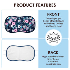 Soft inner fabric layer of castor oil pack wrap