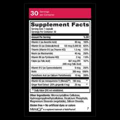 Close-up of vegan Artery Health capsules