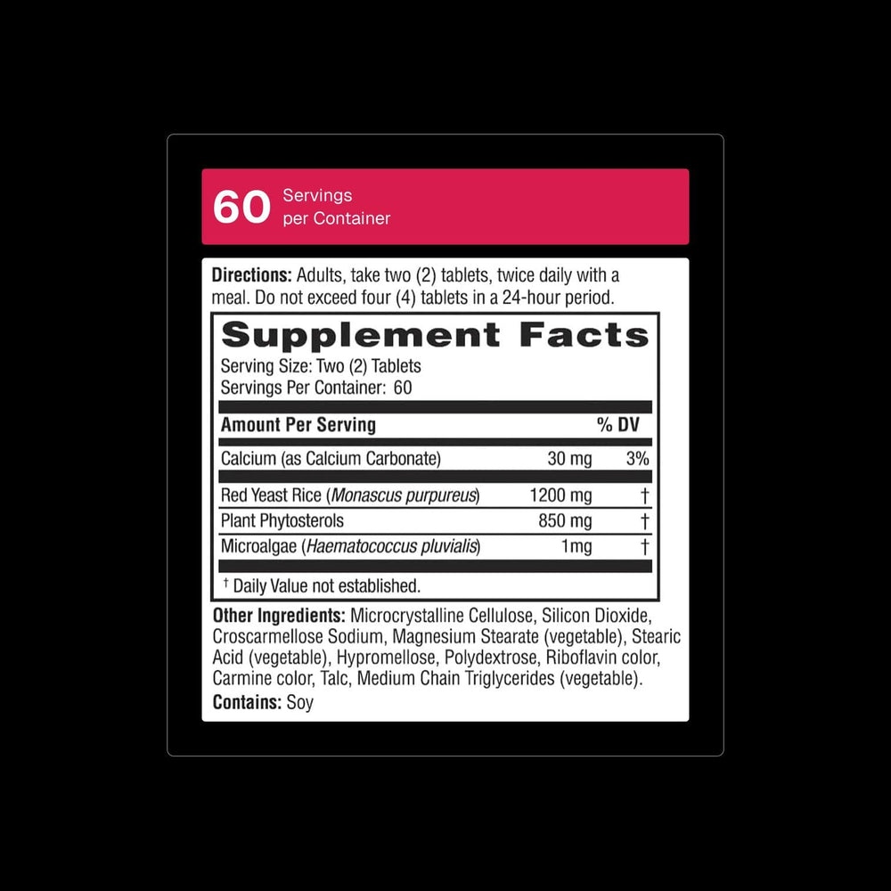 Close-up of Weider Red Yeast Rice Plus bottle with gluten-free claim