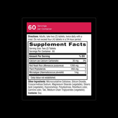 Close-up of Weider Red Yeast Rice Plus bottle with gluten-free claim
