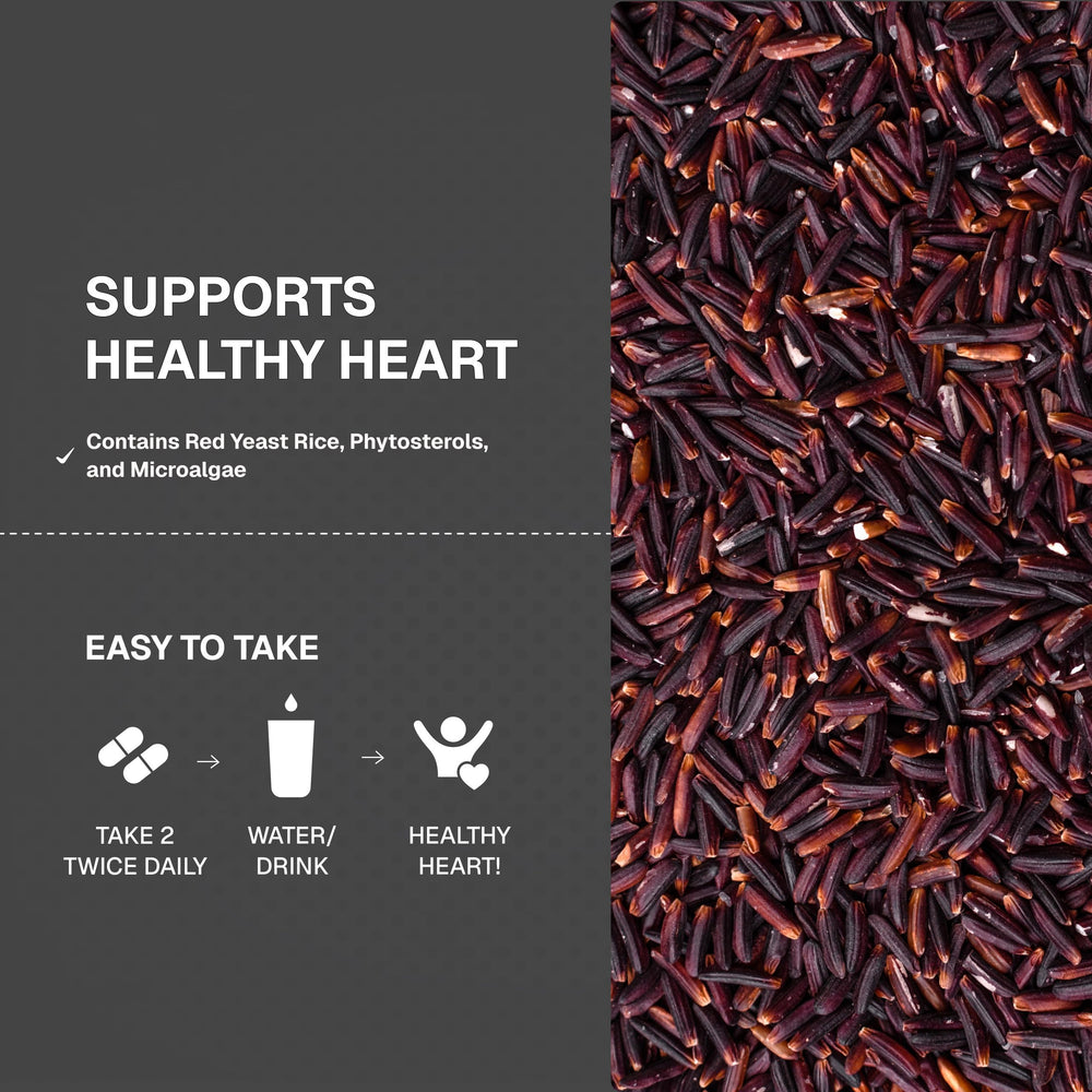 Nutrition facts and ingredients of Weider Red Yeast Rice Plus