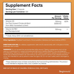 GMP-certified, third-party tested, non-GMO label details