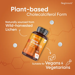 Allergen-free, gluten-free Vitamin D3 label