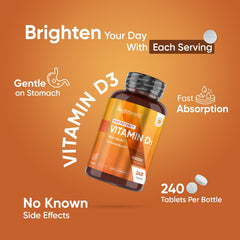 GMP-certified Vitamin D3 5000 IU packaging