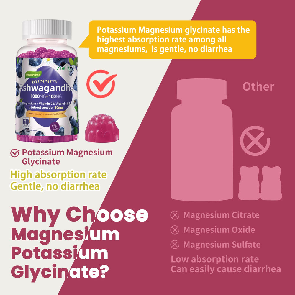 Gluten-free and sugar-free gummies packaging