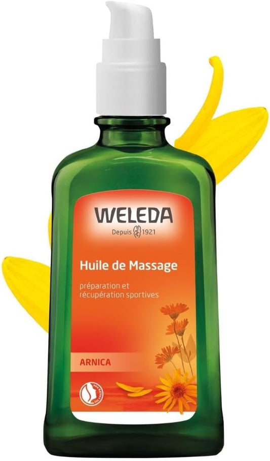 Weleda Arnica Massage Oil bottle 3.4 fl oz