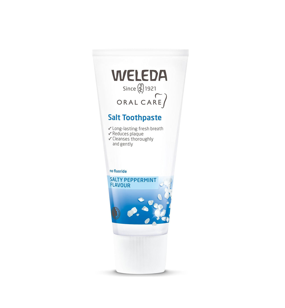 Weleda Salt Toothpaste 2.5 fl oz tube, pack of 2