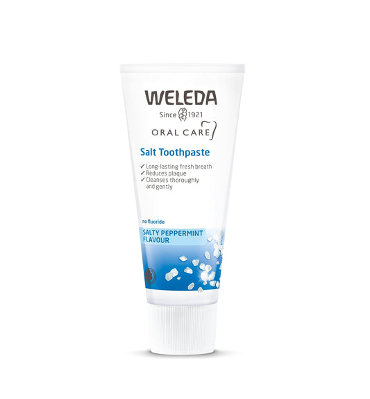 Weleda Salt Toothpaste 2.5 fl oz tube, pack of 2
