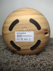 Weljoy Zen Raining Cloud Night Light Diffuser dimensions 17x17x24 cm