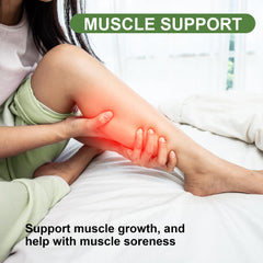 Energy and muscle recovery concept graphic for Well&Whole BCAA Gummies