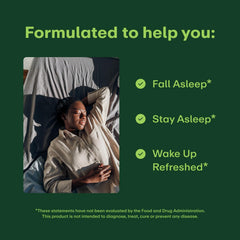 Graphic illustrating sustained-release melatonin concept
