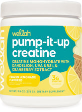 Wellah Creatine for Women Frozen Lemonade bottle front