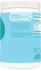 Label highlighting creatine monohydrate with dandelion, uva ursi, and cranberry extract