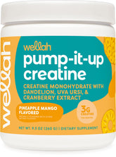 Wellah creatine for women pineapple mango bottle 50 servings