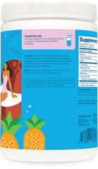 Container displaying 50 servings per container