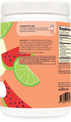 Close-up of Watermelon Lime flavored L-Glutamine powder