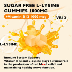 Well&Whole Lysine Gummies product label