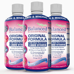 Wellgenix Balanced Essentials Plus New Formula Berry Flavor bottle front