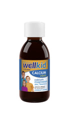 Wellkid Calcium Liquid 150ml packaging on white background